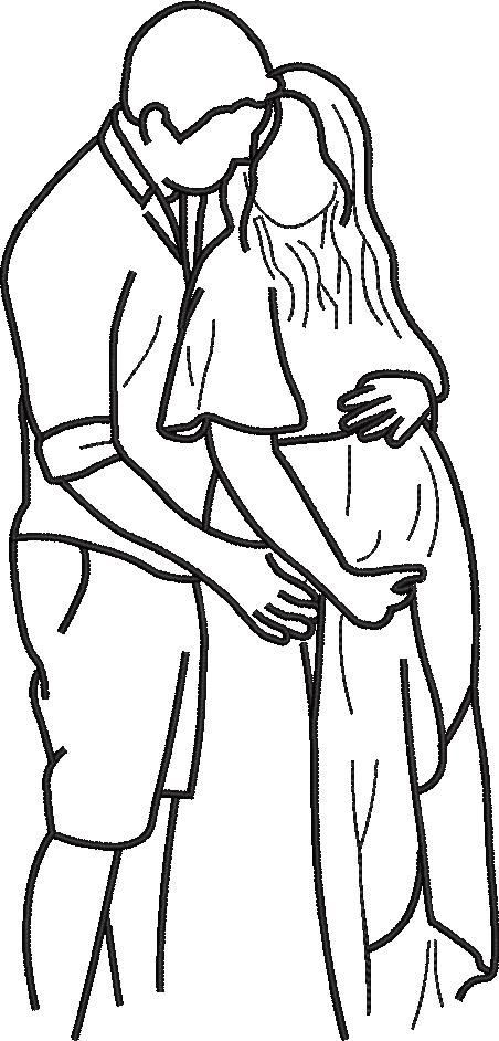 Couple Line Art Couple Line Art