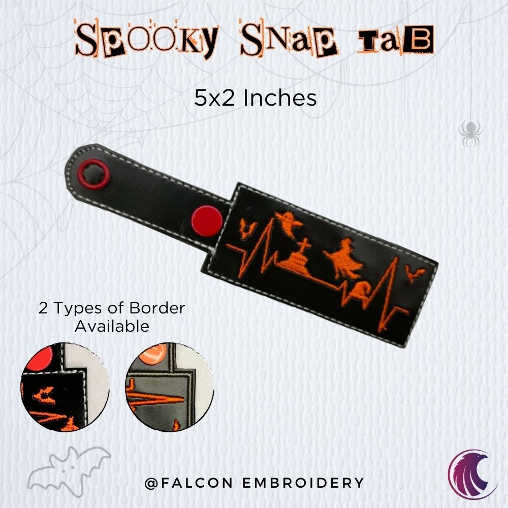 Heart Beat Spooky Snap Tab