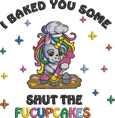 Shut The Fucupcakes Funny Unicorn Quote Shut The Fucupcakes Funny Unicorn Quote
