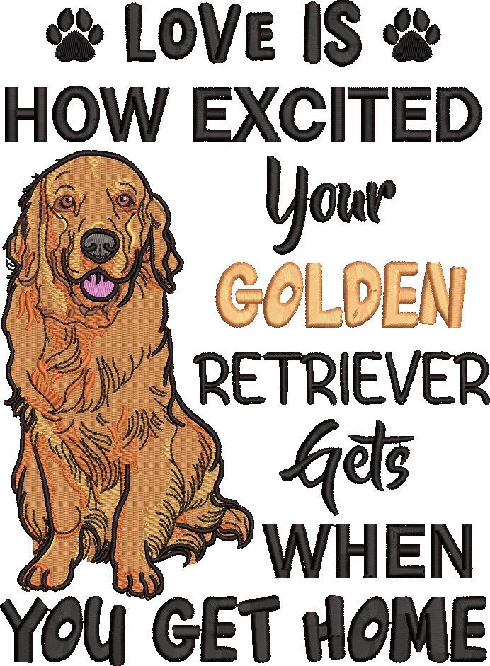 Love Is Your Golden Retriever Dog Love Is Your Golden Retriever Dog