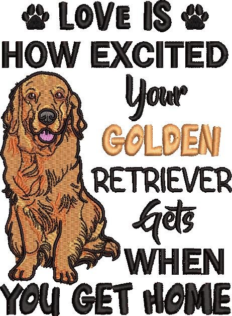 Love Is Your Golden Retriever Dog Love Is Your Golden Retriever Dog