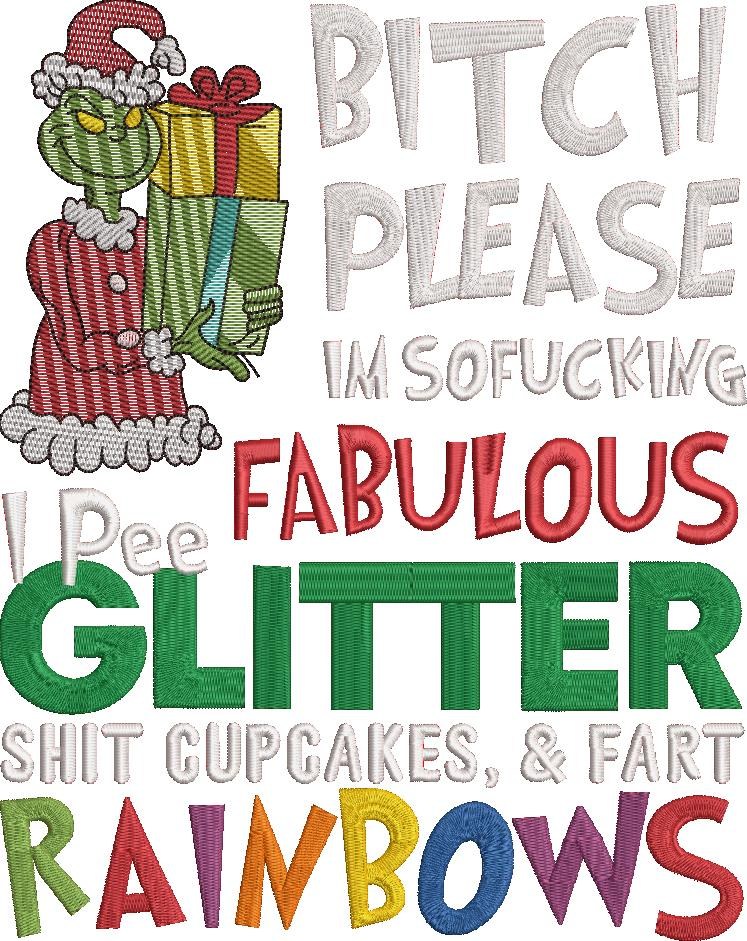 Fabulous Glitter Christmas Thief Quote Fabulous Glitter Christmas Thief Quote