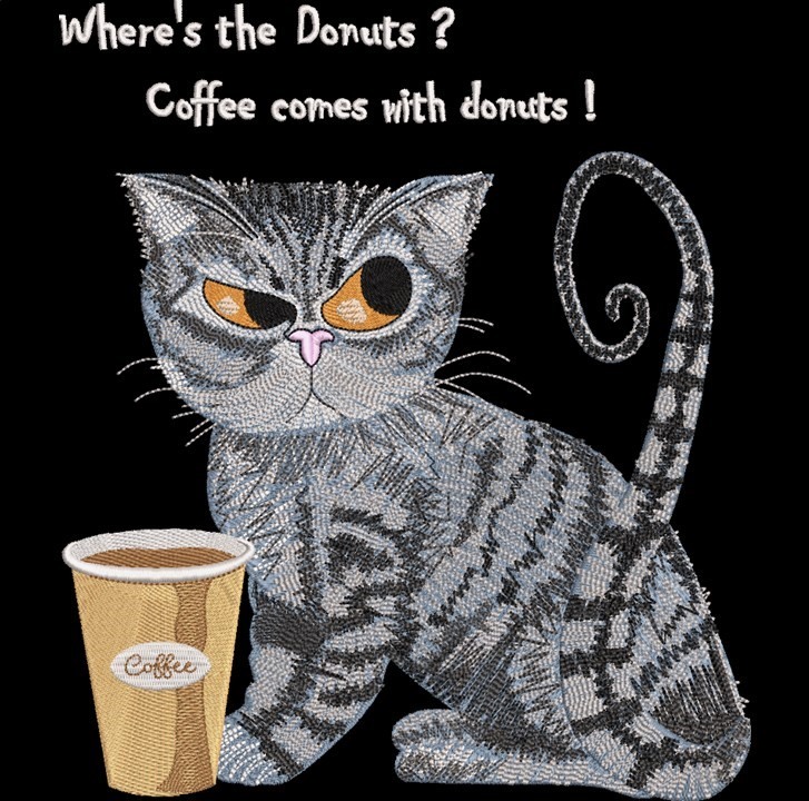 Where's The Donut Cat Quote Where's The Donut Cat Quote