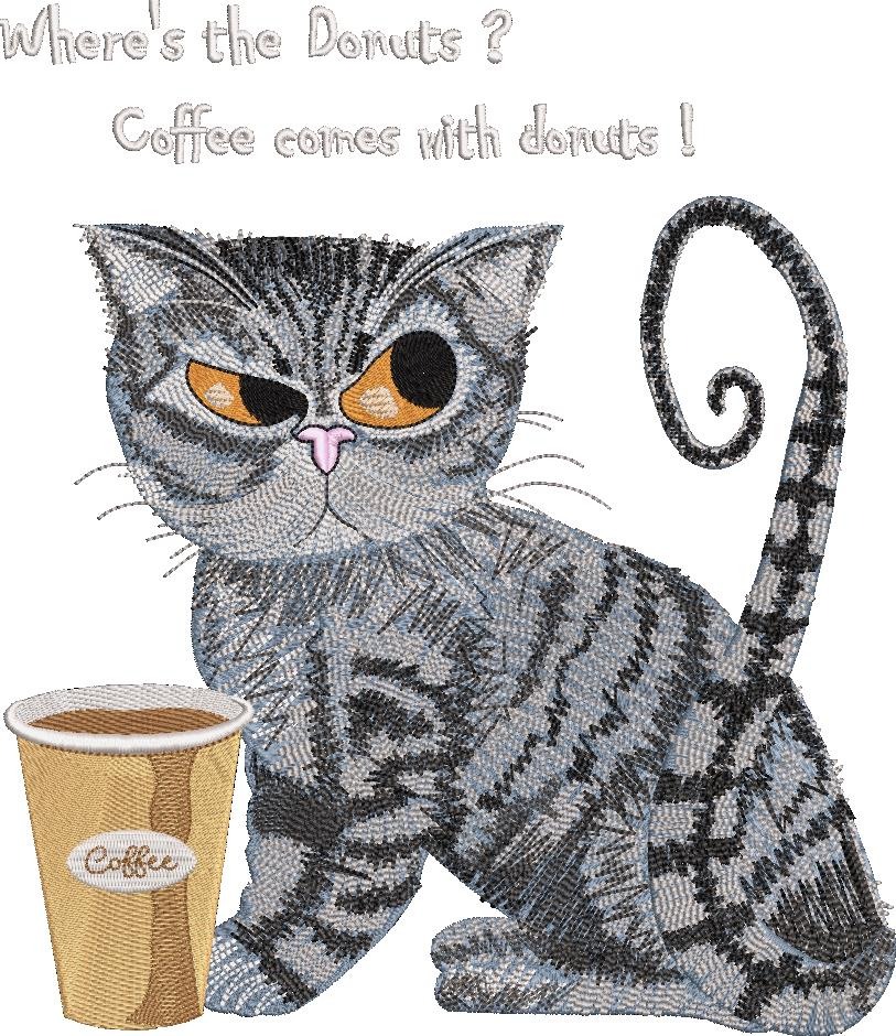 Where's The Donut Cat Quote Where's The Donut Cat Quote
