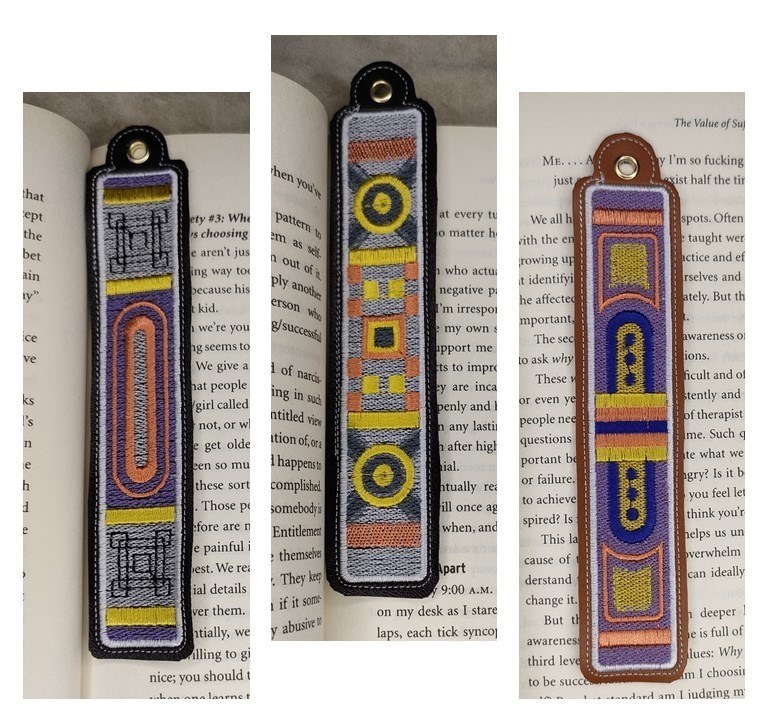 Geometric Patterned Bookmarks Pack Geometric Patterned Bookmarks Pack
