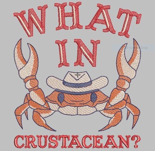 What In The Crustacean What In The Crustacean