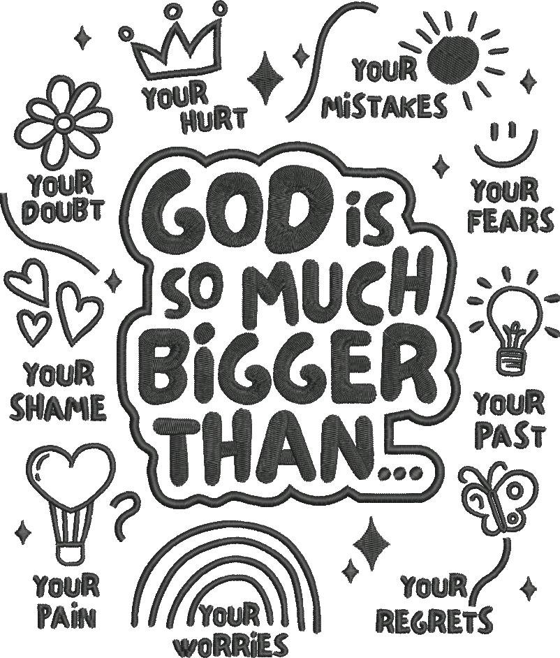 God Is So Much Bigger Quote God Is So Much Bigger Quote