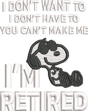 Retired Nosey Dog Quote Retired Nosey Dog Quote