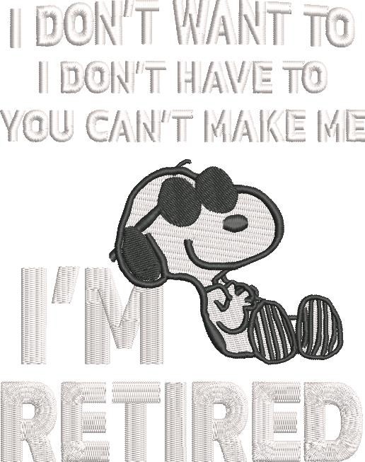 Retired Nosey Dog Quote Retired Nosey Dog Quote