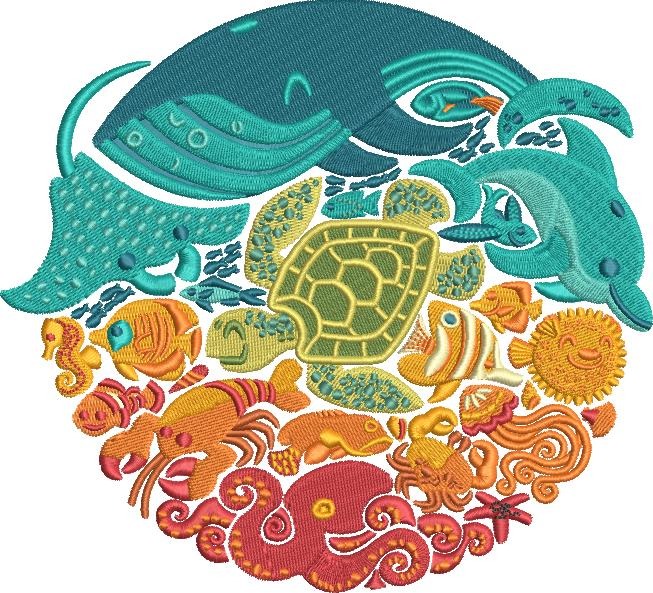 Aquatic Life Circle Aquatic Life Circle