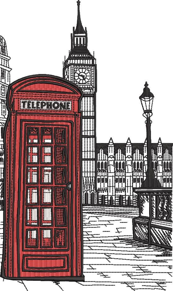 Telephone Booth Big Ben London Telephone Booth Big Ben London