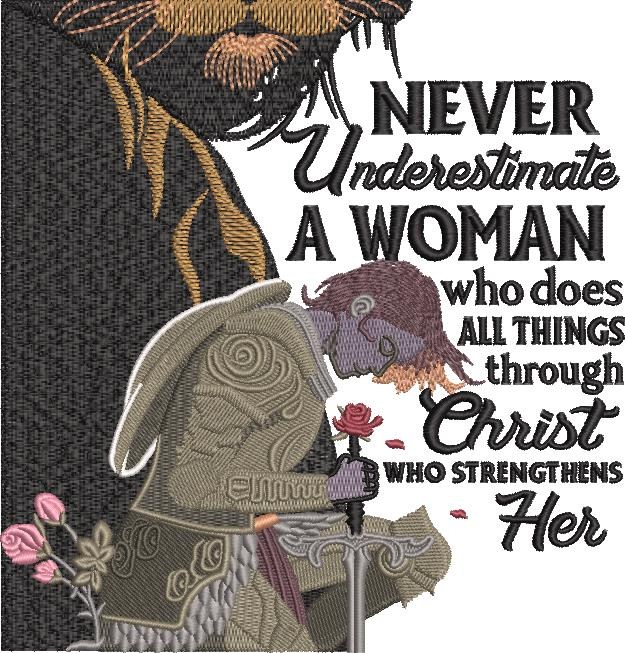 Never Underestimate Woman Quote Never Underestimate Woman Quote