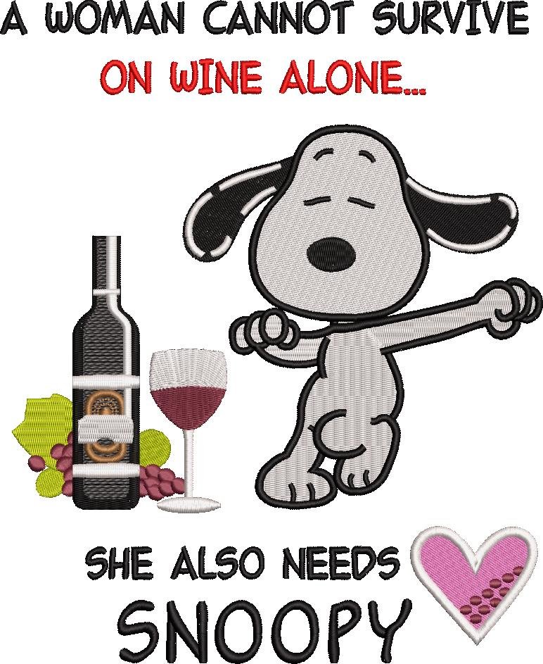Wine Alone Nosey Dog Wine Alone Nosey Dog