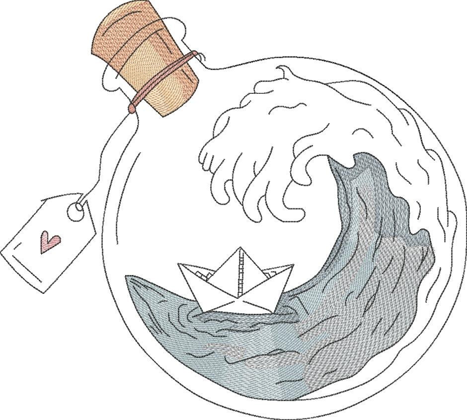 Paper Ship in a Bottle Paper Ship in a Bottle