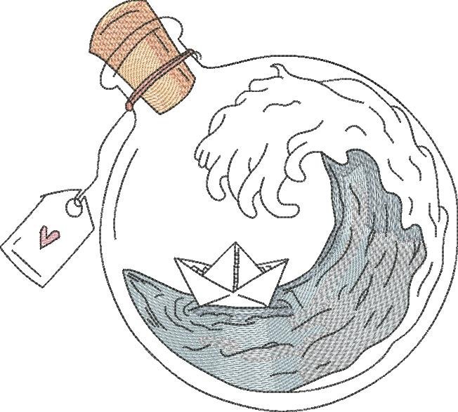 Paper Ship in a Bottle Paper Ship in a Bottle