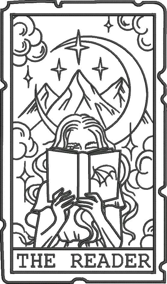 The Reader Tarot Card The Reader Tarot Card