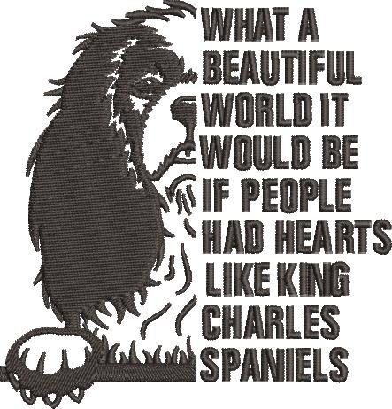 Hearts Like King Charles Spaniel Hearts Like King Charles Spaniel