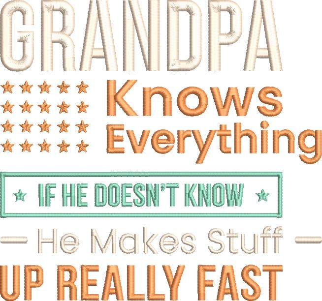 Funny Grandpa Knows Everything Funny Grandpa Knows Everything