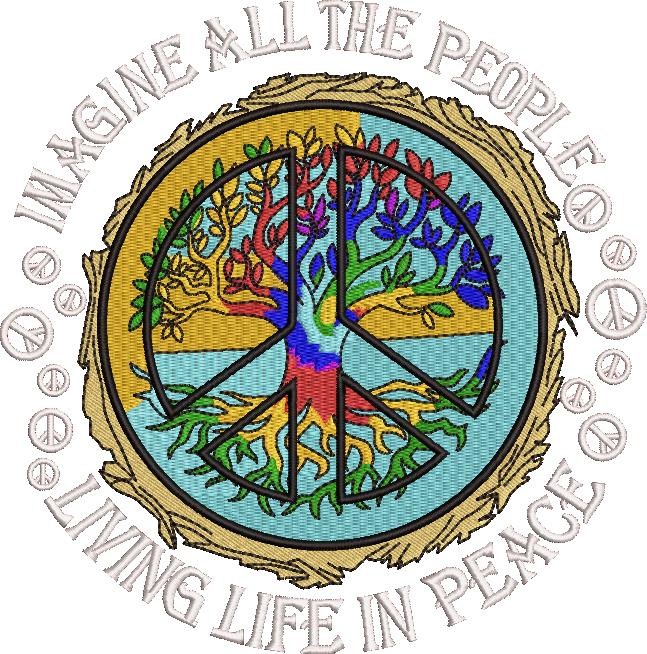 Imagine Peace Life Quote Imagine Peace Life Quote