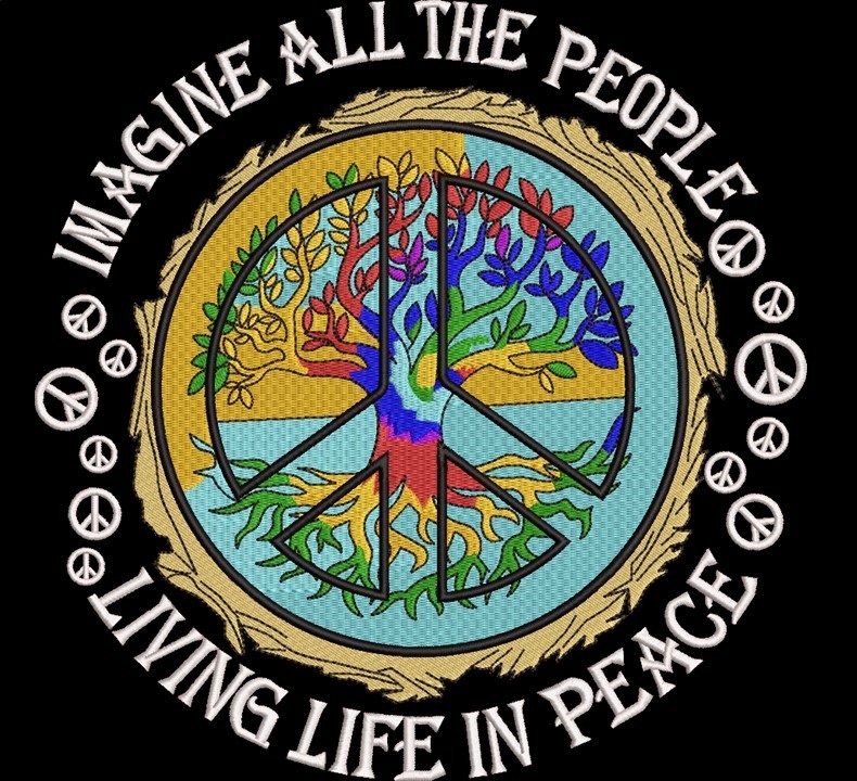 Imagine Peace Life Quote Imagine Peace Life Quote