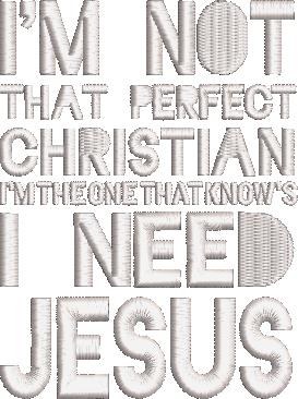 Not a Perfect Christian Quote Not a Perfect Christian Quote