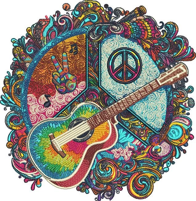 Peace Love And Music Complex Design Peace Love And Music Complex Design