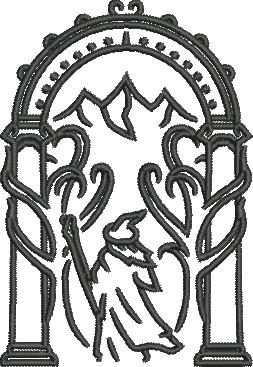 Grey Wizard Magical Door Grey Wizard Magical Door