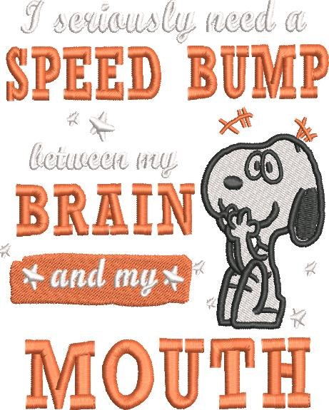 Speed Bump Nosey Dog Quote Speed Bump Nosey Dog Quote