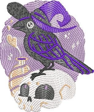 Halloween Witch Crow Halloween Witch Crow
