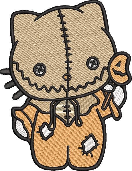 Scarecrow Kitty Scarecrow Kitty