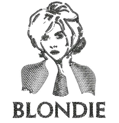 Blondie Embroidery Pattern Blondie Embroidery Pattern