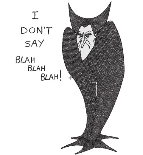 Count Dracula Blah Blah Count Dracula Blah Blah