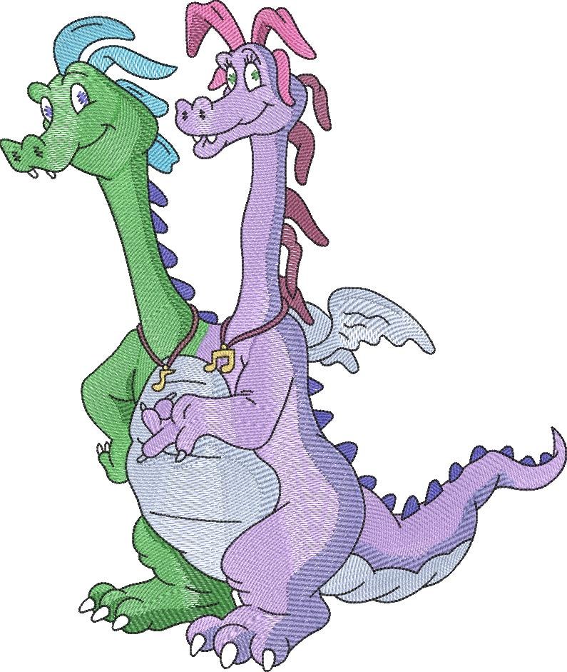 Friendly Twin Dragons Friendly Twin Dragons