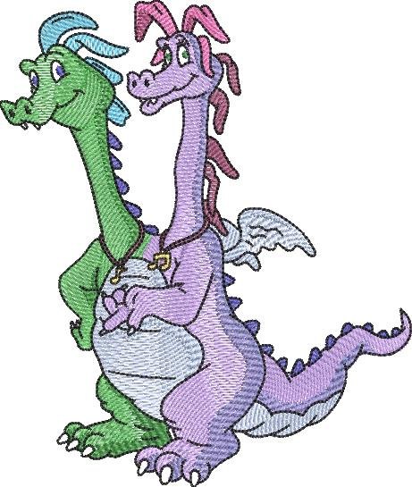 Friendly Twin Dragons Friendly Twin Dragons