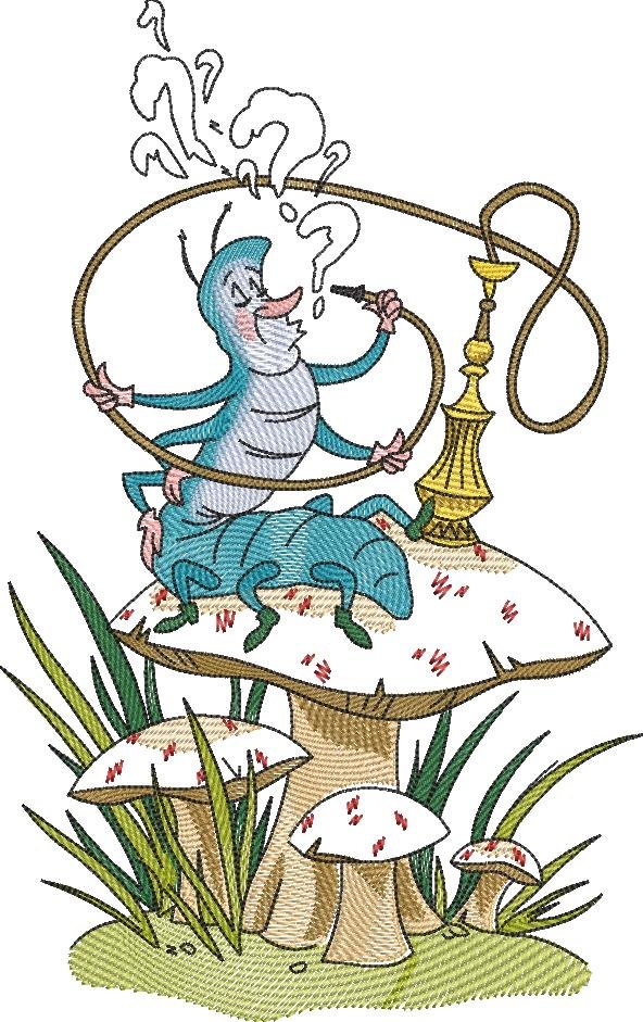 Caterpillar Hookah Smoking Caterpillar Hookah Smoking