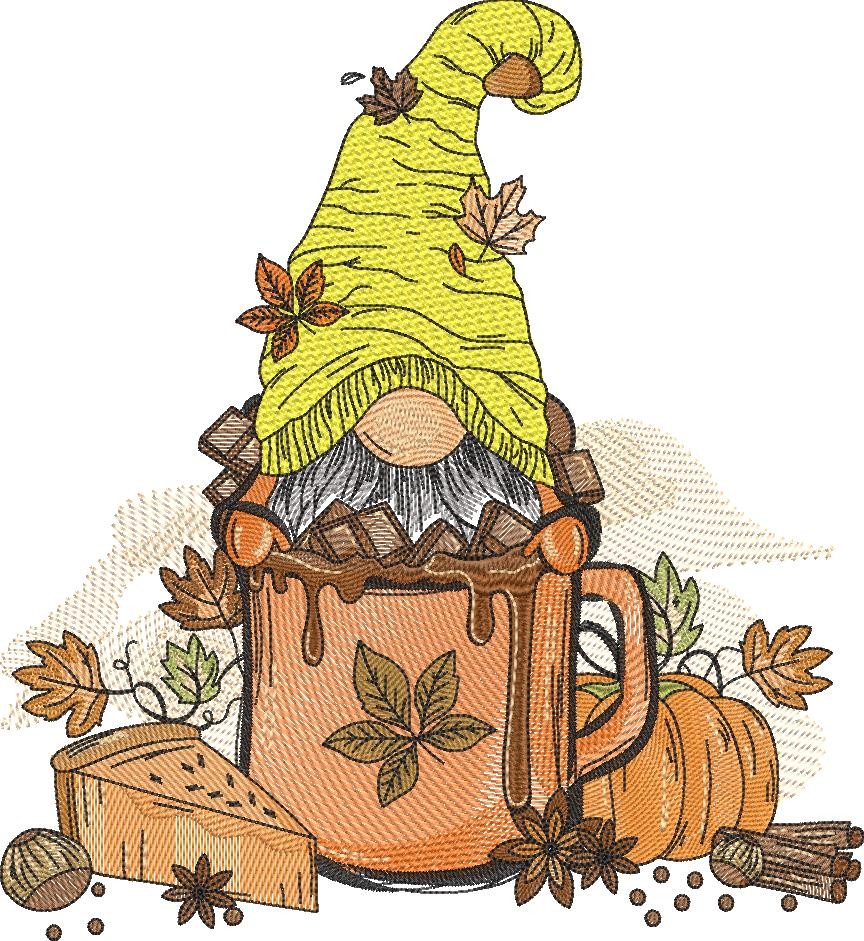Autumn Gnome Coffee Mug Autumn Gnome Coffee Mug