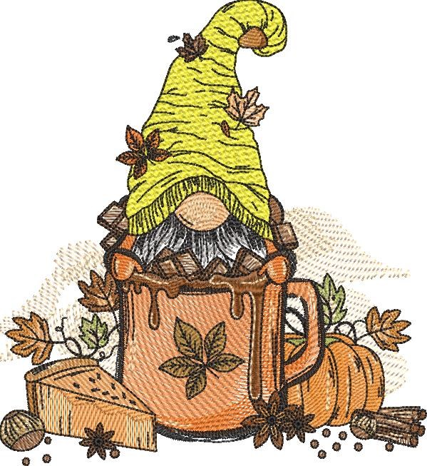Autumn Gnome Coffee Mug Autumn Gnome Coffee Mug