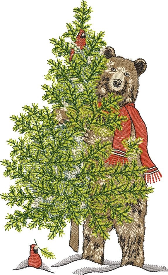 Christmas Tree Bear Christmas Tree Bear