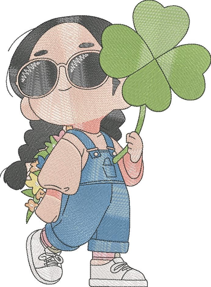 Lucky Clover Girl Lucky Clover Girl