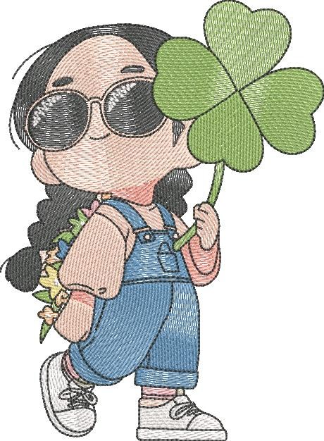 Lucky Clover Girl Lucky Clover Girl