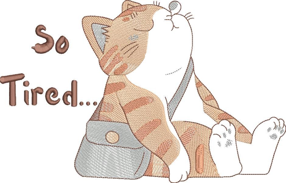 So Tired Cat So Tired Cat