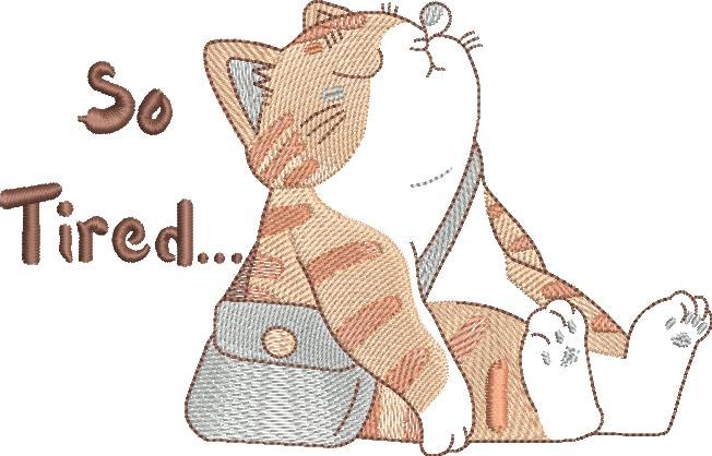 So Tired Cat So Tired Cat