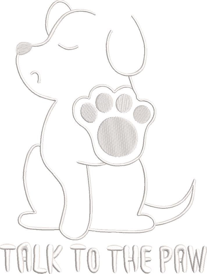 Talk To The Paw Funny Dog Talk To The Paw Funny Dog
