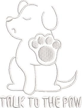 Talk To The Paw Funny Dog Talk To The Paw Funny Dog