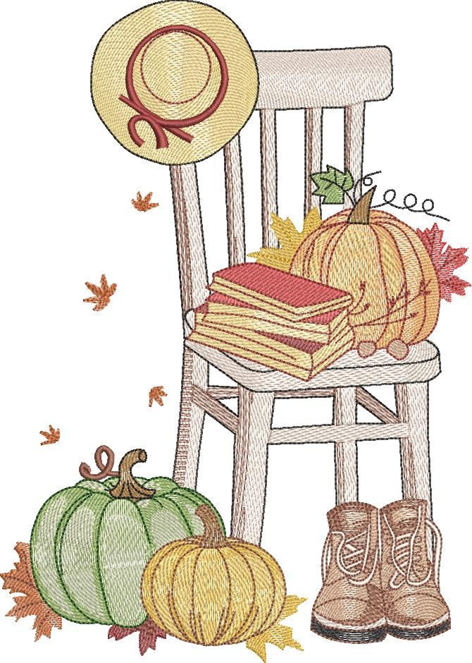 Fall Gardening Chair Fall Gardening Chair