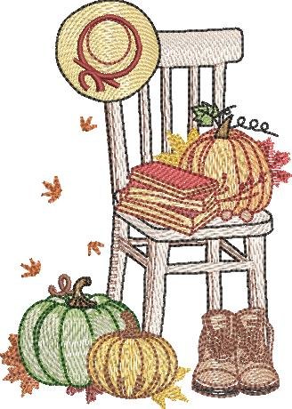 Fall Gardening Chair Fall Gardening Chair