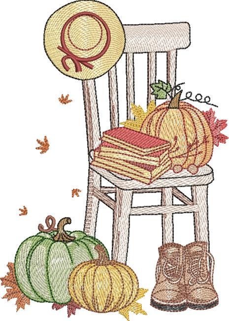 Fall Gardening Chair Fall Gardening Chair