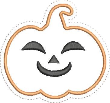 Pumpkin In The Hoop Coasters Pack 