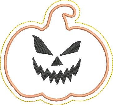 Pumpkin In The Hoop Coasters Pack 