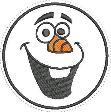 Snowman In The Hoop Coaster Snowman In The Hoop Coaster